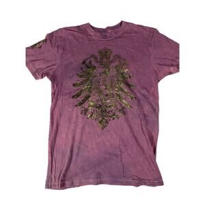 Pollution Violet and Gold Shirt